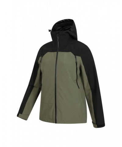 Roam 3 Layer Mens Waterproof Jacket Khaki $53.99 Jackets