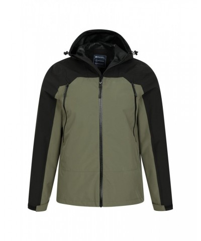 Roam 3 Layer Mens Waterproof Jacket Khaki $53.99 Jackets