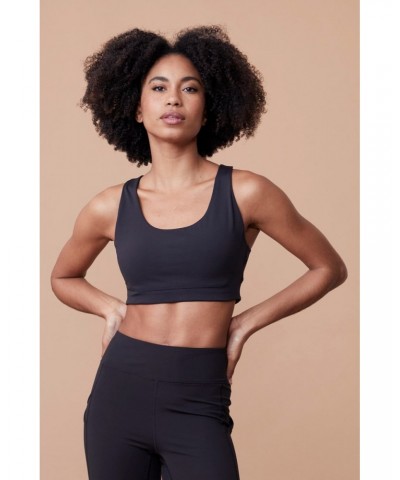 Beam Womens Bra Black $19.74 Active