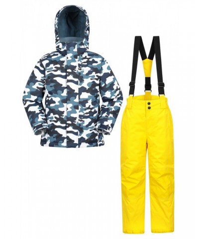 Kids Printed Ski Jacket & Pant Set Camouflage $28.60 Jackets