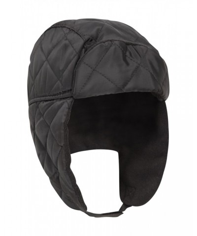 Kids Fleece-Lined Trapper Jet Black $13.49 Accessories