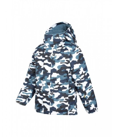 Kids Printed Ski Jacket & Pant Set Camouflage $28.60 Jackets