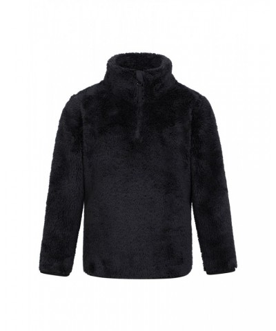 Teddy Kids Half-Zip Fleece Black $13.79 Fleece