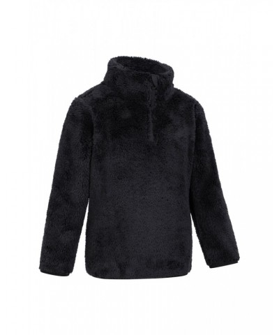 Teddy Kids Half-Zip Fleece Black $13.79 Fleece