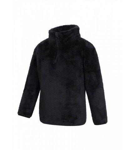 Teddy Kids Half-Zip Fleece Black $13.79 Fleece