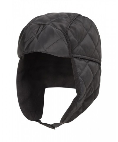 Kids Fleece-Lined Trapper Jet Black $13.49 Accessories