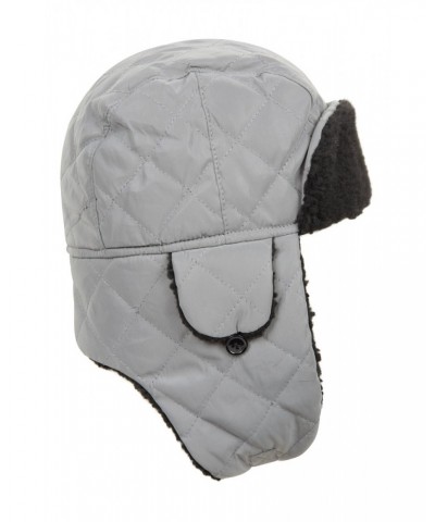 Reflective Kids Water-Resistant Thermal Trapper Hat Grey $14.99 Accessories