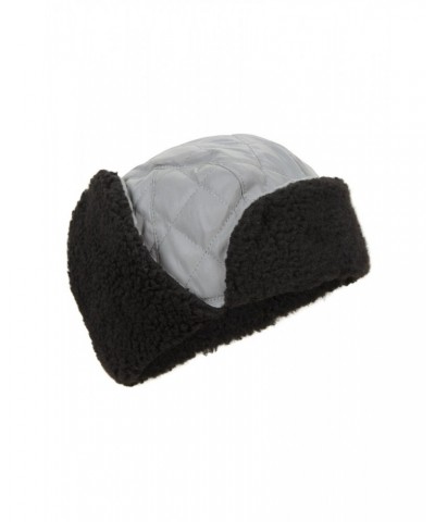 Reflective Kids Water-Resistant Thermal Trapper Hat Grey $14.99 Accessories