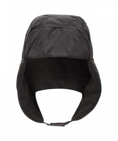 Kids Fleece-Lined Trapper Jet Black $13.49 Accessories