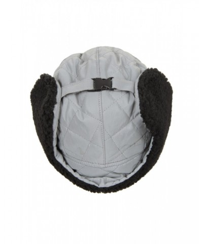 Reflective Kids Water-Resistant Thermal Trapper Hat Grey $14.99 Accessories