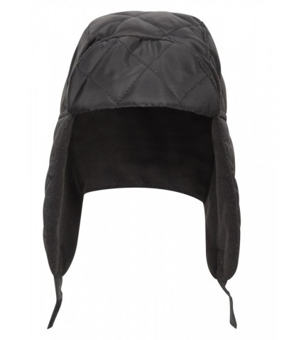 Kids Fleece-Lined Trapper Jet Black $13.49 Accessories