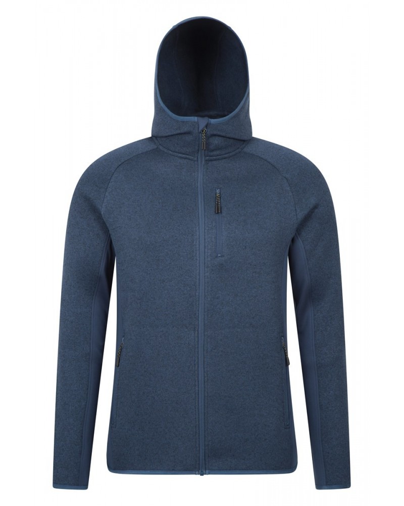 Treston Mens Hooded Fleece Blue $23.32 Fleece