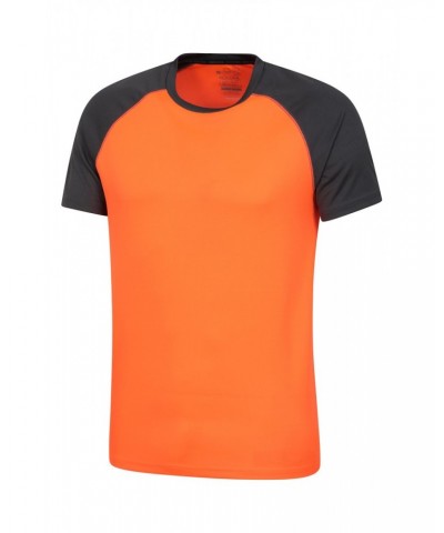 Endurance Isocool Mens Active T-Shirt Spicy Orange $12.74 Active