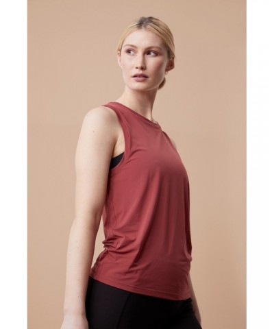 Racer Heart Womens Tank Top Burgundy $22.04 Tops