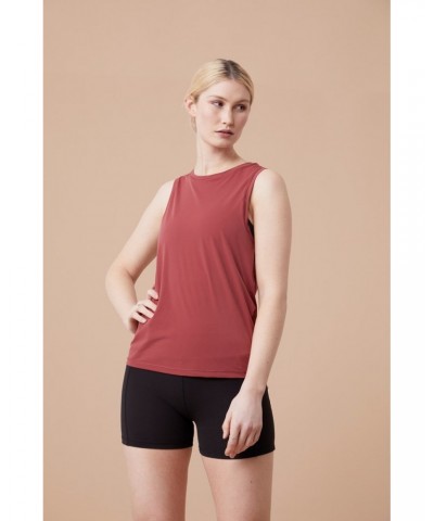 Racer Heart Womens Tank Top Burgundy $22.04 Tops