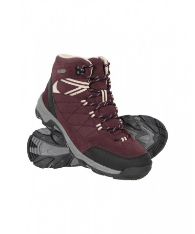 Rapid Womens Waterproof Boots Dark Purple $26.00 Footwear