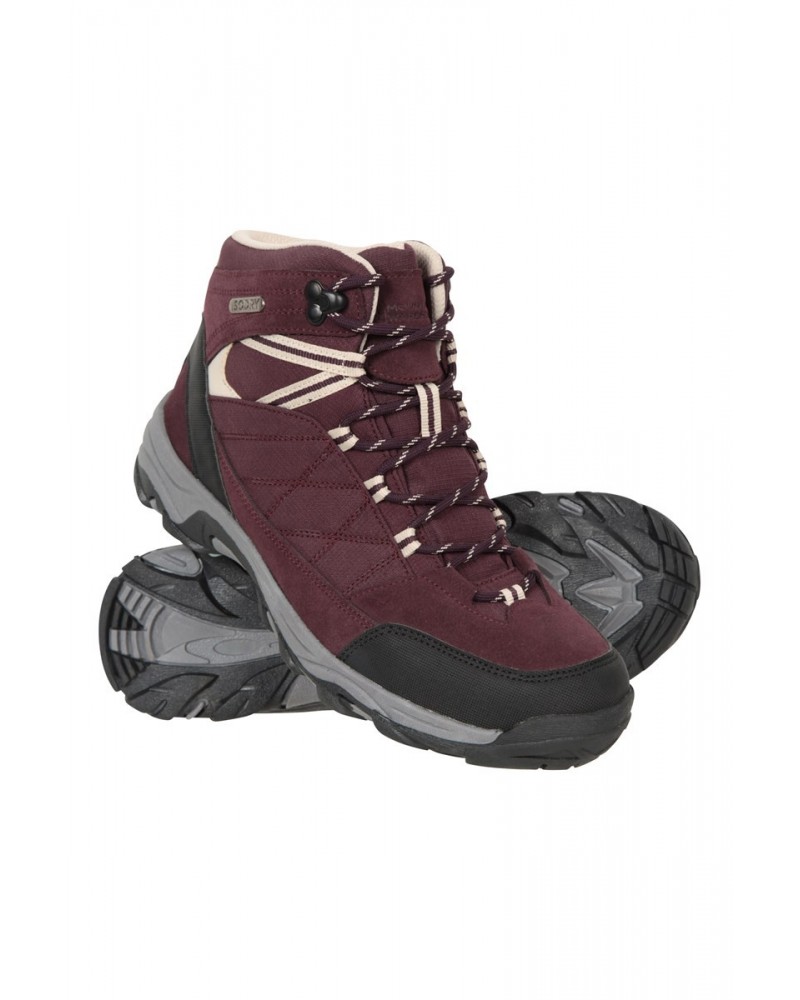 Rapid Womens Waterproof Boots Dark Purple $26.00 Footwear