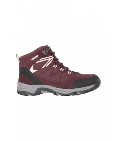 Rapid Womens Waterproof Boots Dark Purple $26.00 Footwear