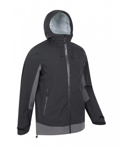 City Elements Mens Extreme 3 Layer Waterproof Jacket Black $27.39 Jackets