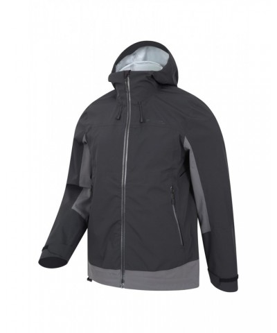 City Elements Mens Extreme 3 Layer Waterproof Jacket Black $27.39 Jackets