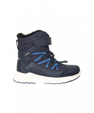 Denver Kids Adaptive Waterproof Snow Boots Navy $15.20 Footwear