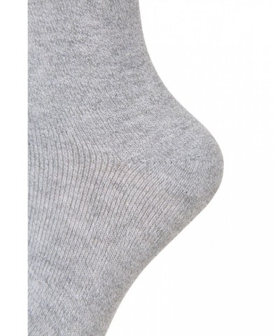 Outdoor Womens Mid-Calf Hiking Socks 3-Pack Pale Pink $10.79 Accessories