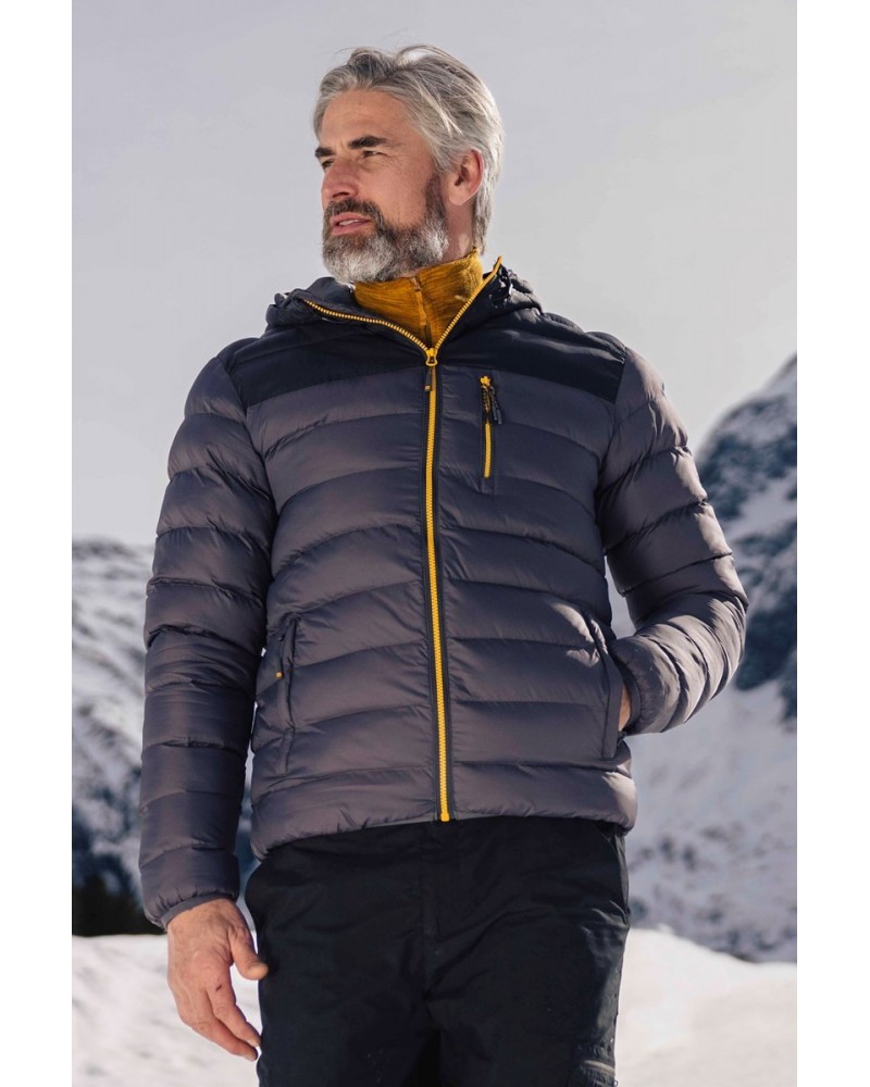 Link Mens Insulated Jacket Dark Grey $40.00 Jackets