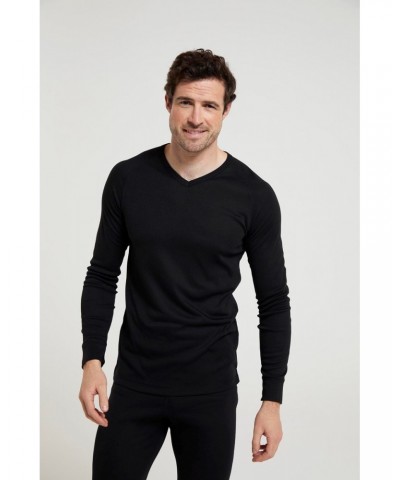 Talus Mens Thermal Top Black $11.95 Active