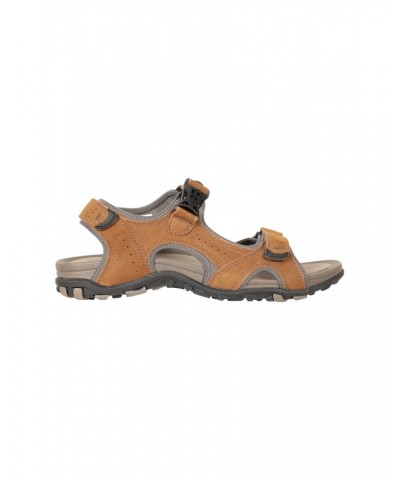 Rock Shore Mens Sandals Dark Brown $32.90 Footwear