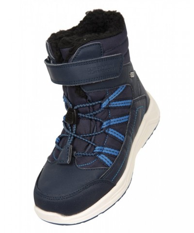 Denver Kids Adaptive Waterproof Snow Boots Navy $15.20 Footwear