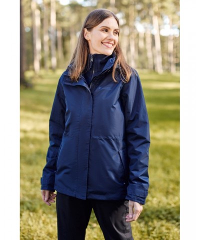 Fell II Womens 3 in 1 Jacket Navy $33.60 Jackets