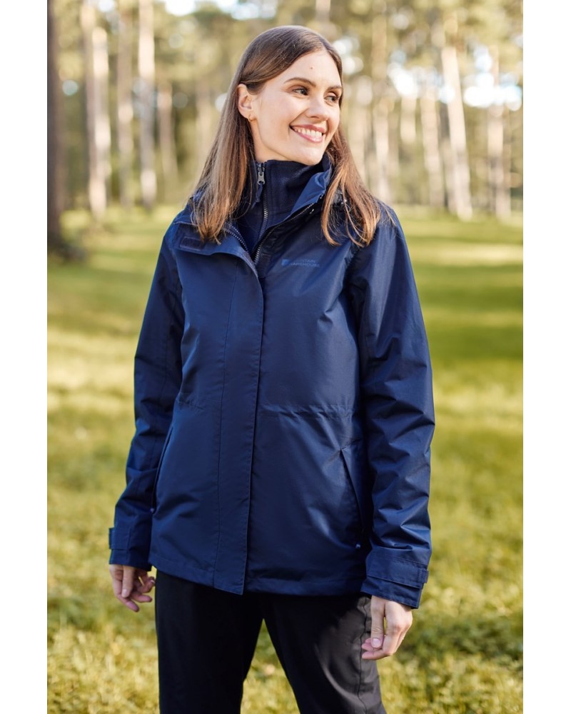 Fell II Womens 3 in 1 Jacket Navy $33.60 Jackets