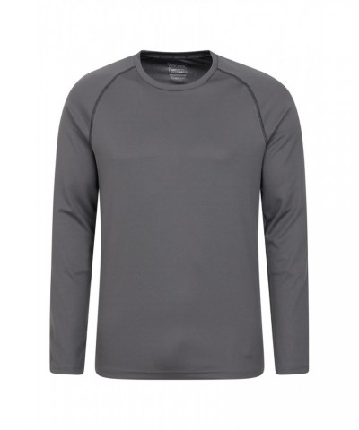 Endurance Mens Long Sleeved Top Dark Grey $12.09 Active