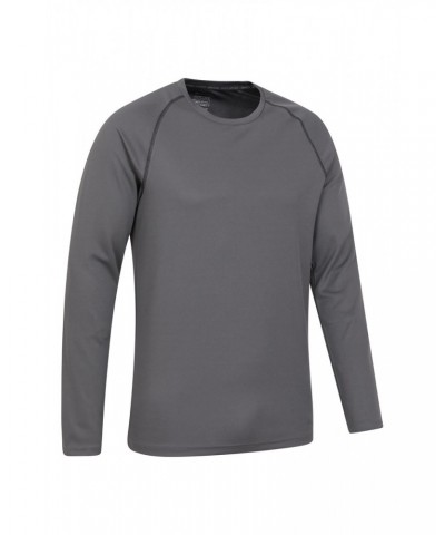 Endurance Mens Long Sleeved Top Dark Grey $12.09 Active