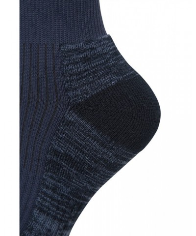 IsoCool Womens Mid-Calf Hiker Socks Navy $10.25 Accessories