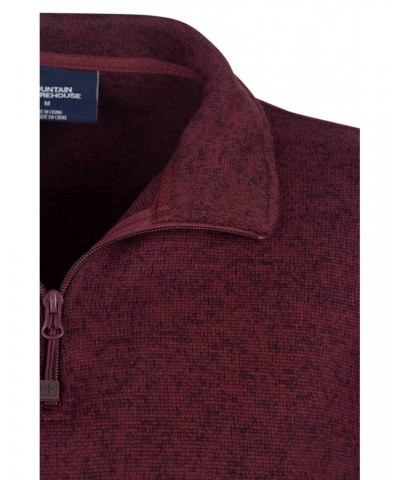 Idris Mens Fleece Red $17.10 Fleece