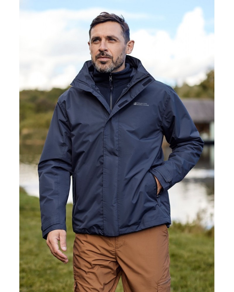 Fell II Mens 3 in 1 Jacket Navy $34.30 Jackets