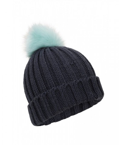 Geneva Kids Contrast Beanie Navy $11.20 Accessories