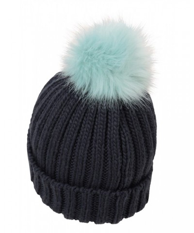 Geneva Kids Contrast Beanie Navy $11.20 Accessories