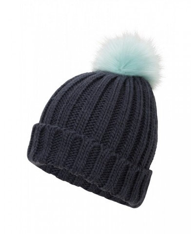 Geneva Kids Contrast Beanie Navy $11.20 Accessories