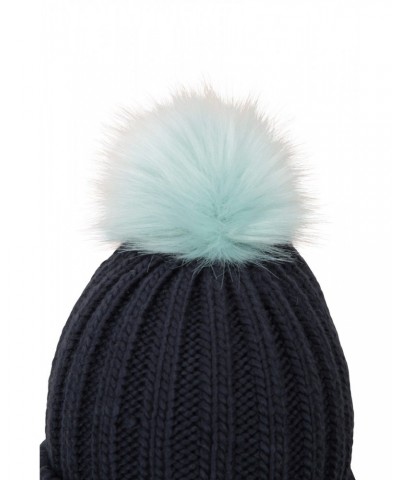 Geneva Kids Contrast Beanie Navy $11.20 Accessories