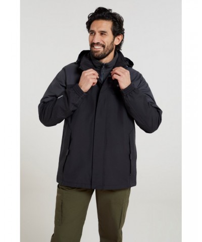 Storm III Mens 3 in 1 Waterproof Jacket Grey $32.30 Jackets