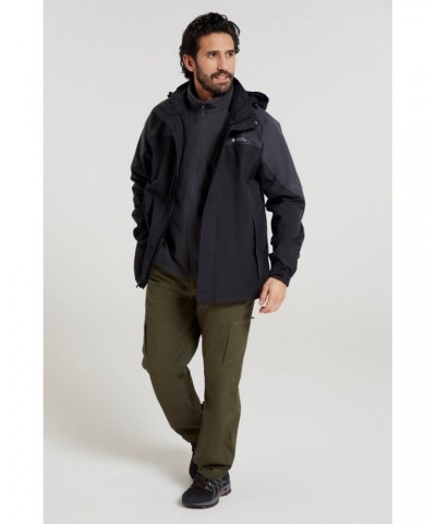 Storm III Mens 3 in 1 Waterproof Jacket Grey $32.30 Jackets