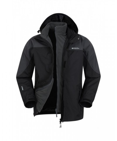 Storm III Mens 3 in 1 Waterproof Jacket Grey $32.30 Jackets