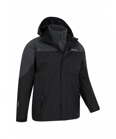 Storm III Mens 3 in 1 Waterproof Jacket Grey $32.30 Jackets