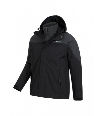 Storm III Mens 3 in 1 Waterproof Jacket Grey $32.30 Jackets