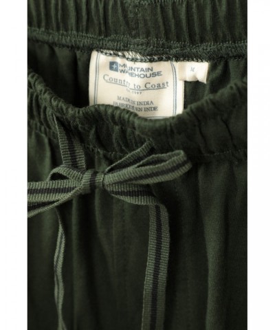 Mens Pajama Shorts 2-Pack Khaki $15.00 Loungewear