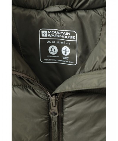 Mountain Essentials Womens Insulated Vest Khaki $17.39 Jackets