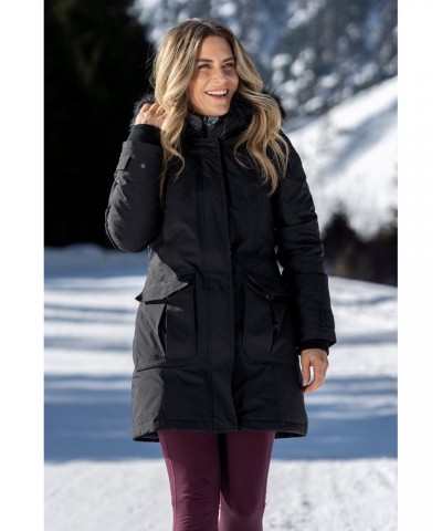 Aurora Womens Down Jacket Black $79.49 Jackets