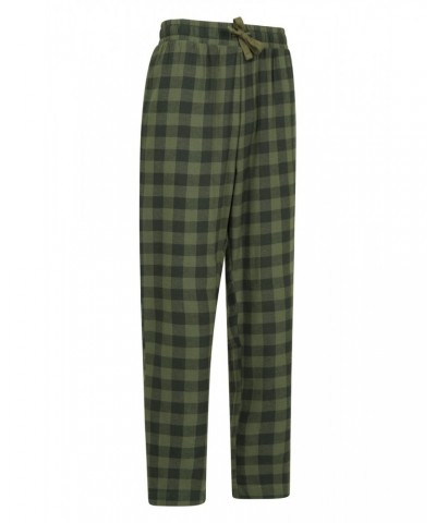 Mens Printed T-Shirt Pajama Set Dark Green $13.99 Loungewear